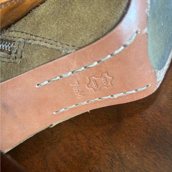 Vintage Michael Kors slouchy suede heeled boots - Picture 5 of 7